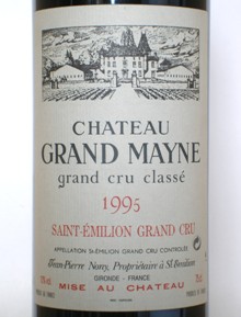 Ch. Grand Mayne Saint-Emilion Grand Cru 1995 - Rockwood & Perry (en-US)