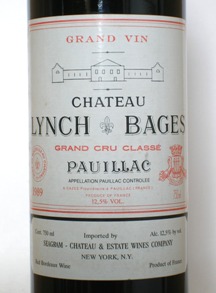 Ch. Lynch Bages Pauillac 1989 - Rockwood & Perry